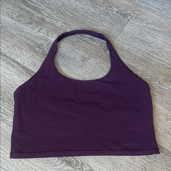 Athleta workout size large Women's Purple Halter Bralette sports bra - Picture 1 of 4